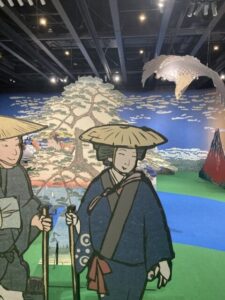浮世絵立体ジオラマ
