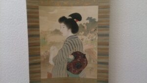 鏑木清方　美人