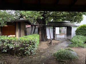 平櫛田中彫刻美術館 庭の様子