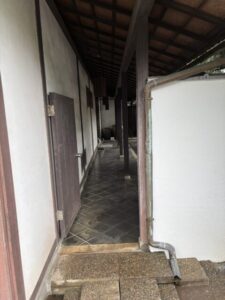 記念館までの通路